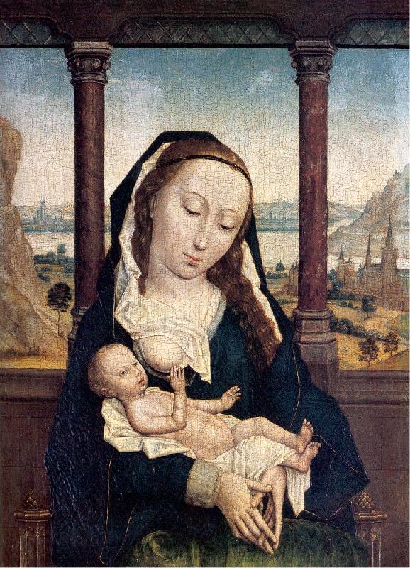 Marmion, Simon The Virgin and Child (attributed to Marmion) Spain oil painting art